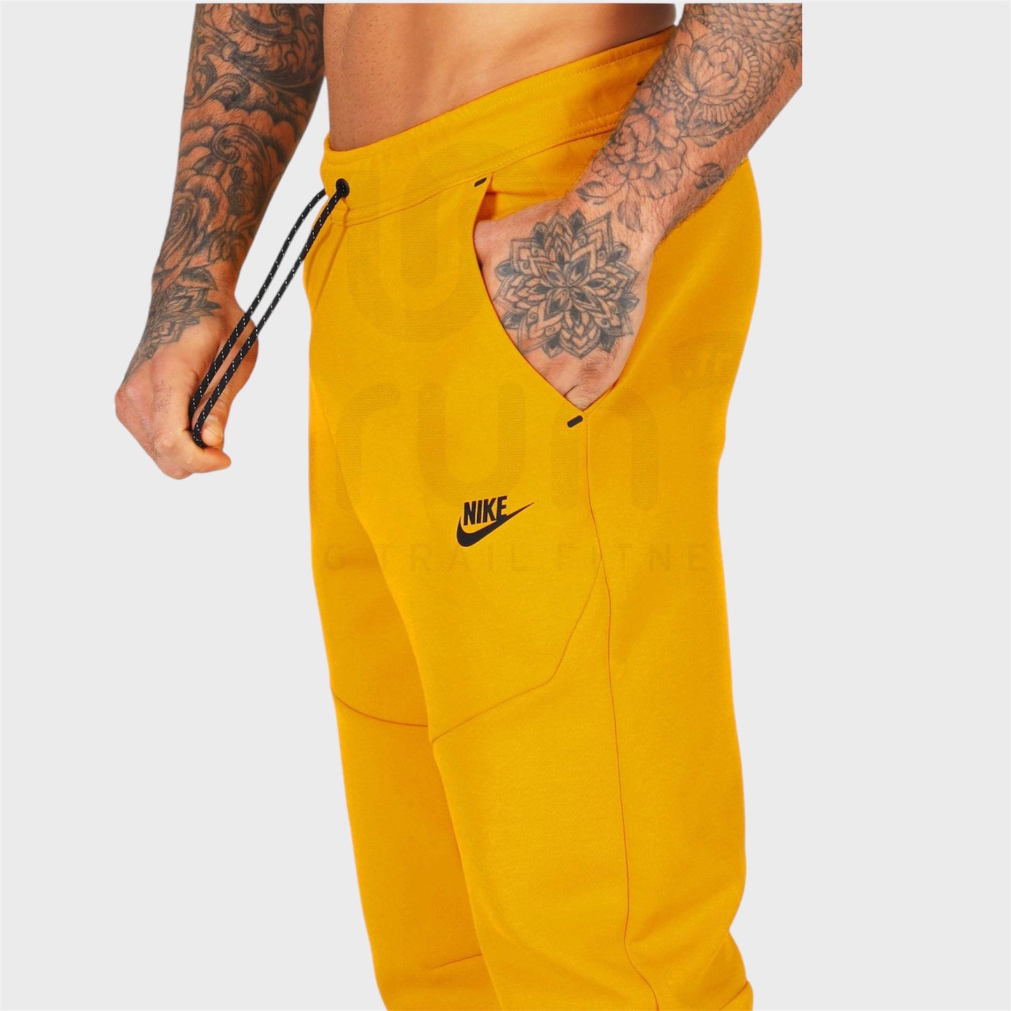 Nike Tech Fleece Sportswear Joggers Men’s CU4495-743 Jaune Canari