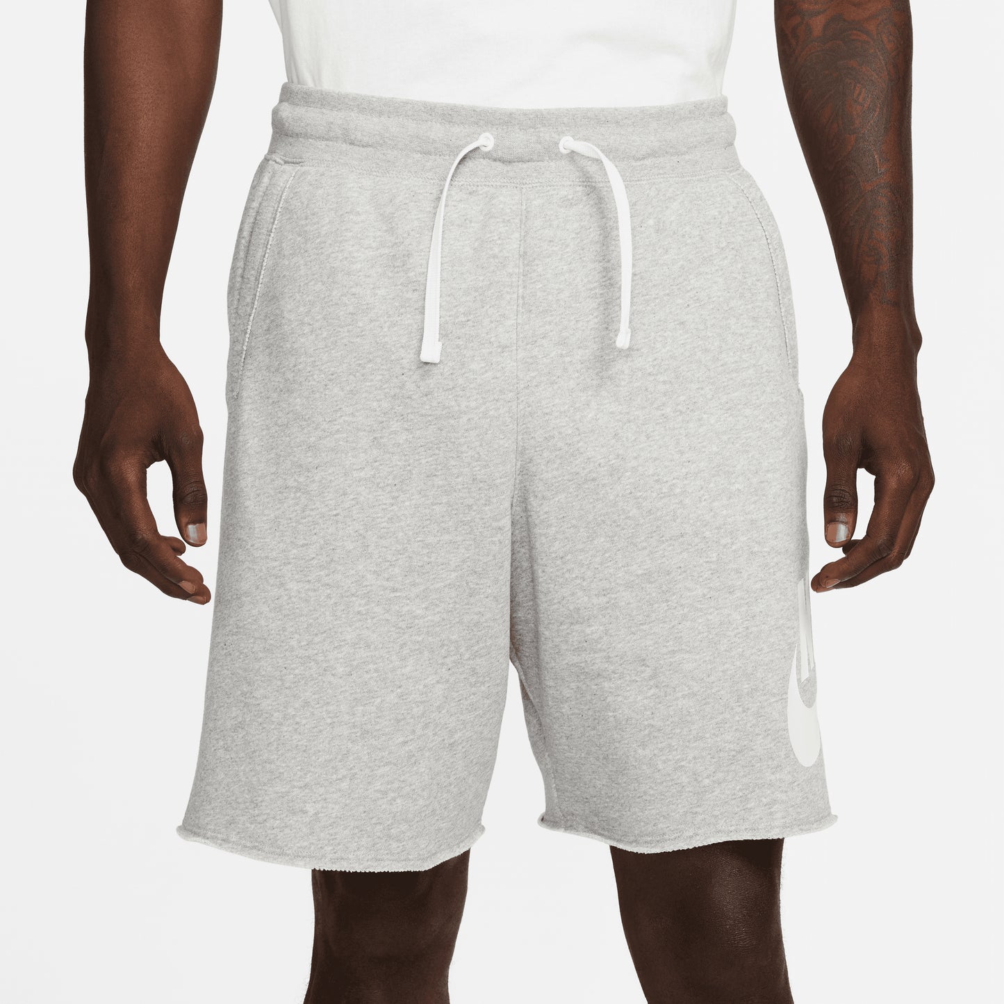 Nike Alumni French Terry Shorts Dark Heather Grey (AR2375-064)