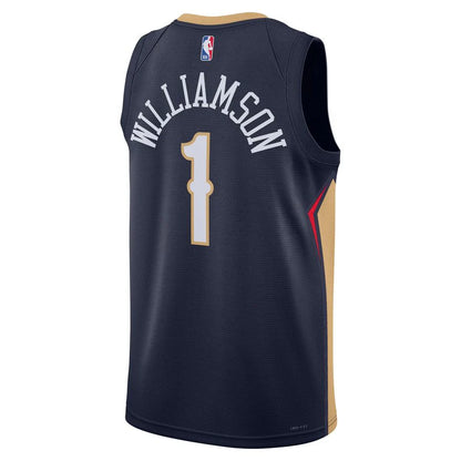 Nike Zion Williamson New Orleans Pelicans Icon Edition Swingman Jersey DN2014-419