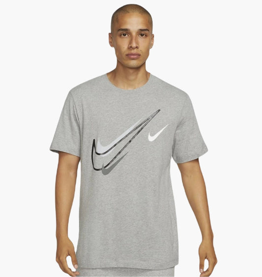 Nike Multi Swoosh Mens T-Shirt Grey DQ3944-063