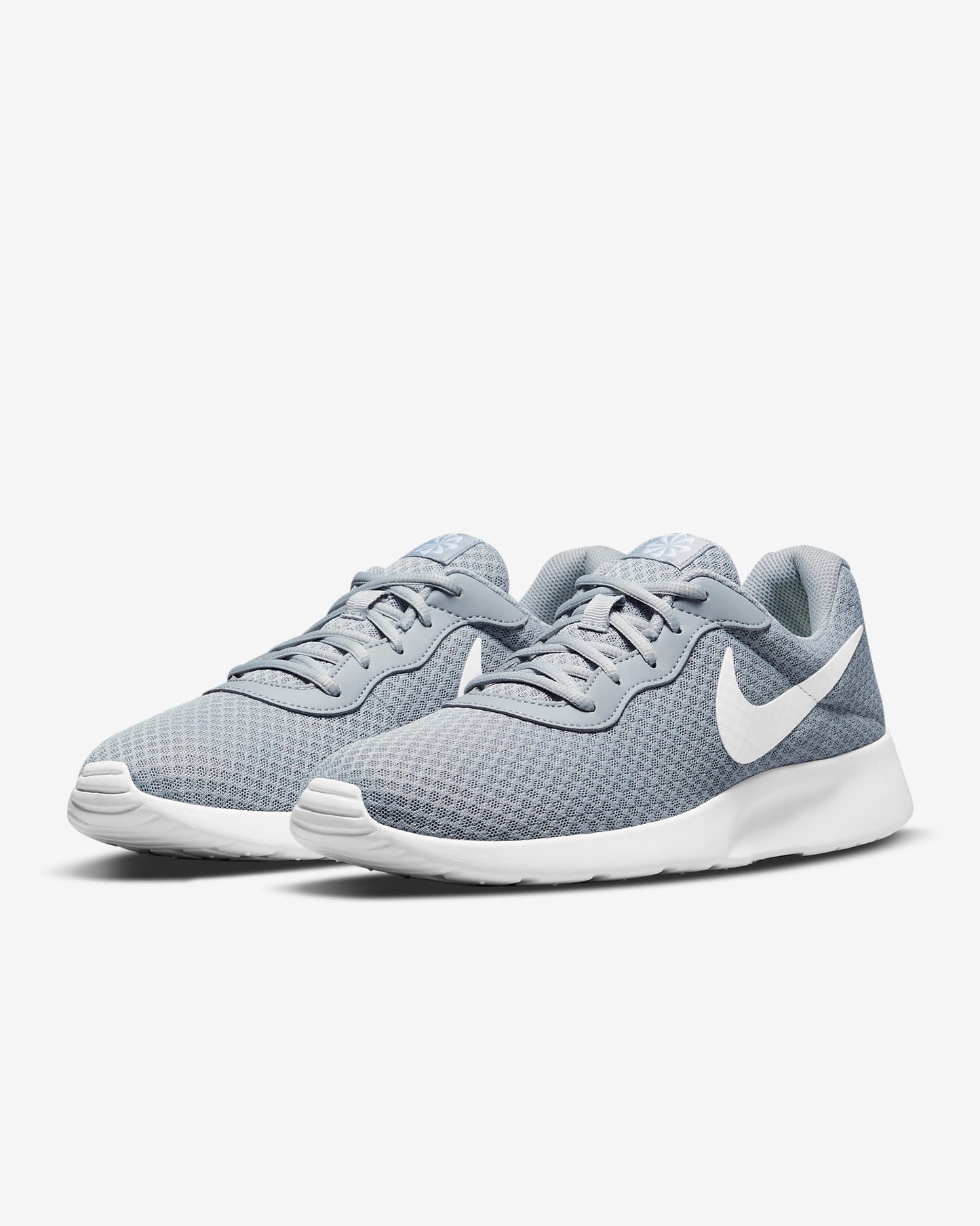 Men's Nike Tanjun Wolf Grey/White-Barely Volt