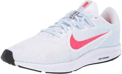 Nike Downshifter 9 White Blue Running Shoes AQ7486-101