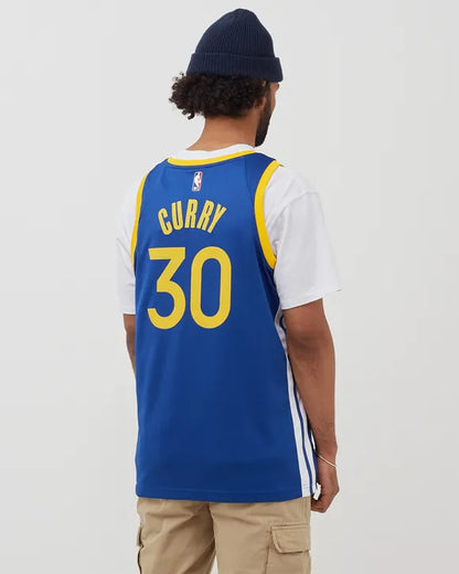 Nike Stephen Curry Royal Golden State Warriors Swingman Jersey CW3665-401