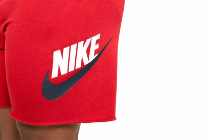 NIKE SPORTSWEAR ALUMNI MEN'S FRENCH TERRY SHORTS AR2375-659 Red