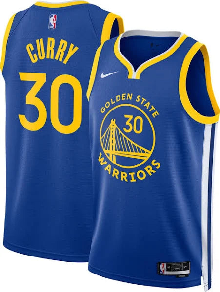 Nike Stephen Curry Royal Golden State Warriors Swingman Jersey CW3665-401